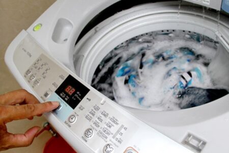 lưu ý khi sử dụng máy giặt